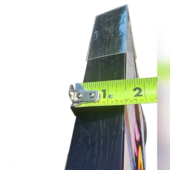 Lane Todd by Stupell - Colorful Vibrant Abstract Portrait Art Canvas Faux Wood - Picture 10 of 10